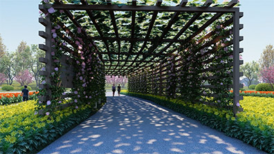 中藥小（xiǎo）鎮（zhèn）科技園景觀（guān）設計要注意的幾點