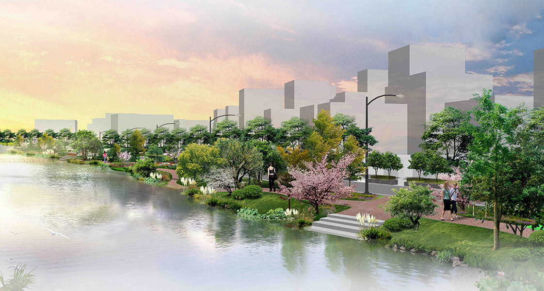 城市濱江駁岸景（jǐng）觀設計