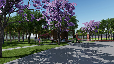 園林景（jǐng）觀植物空間營造方法