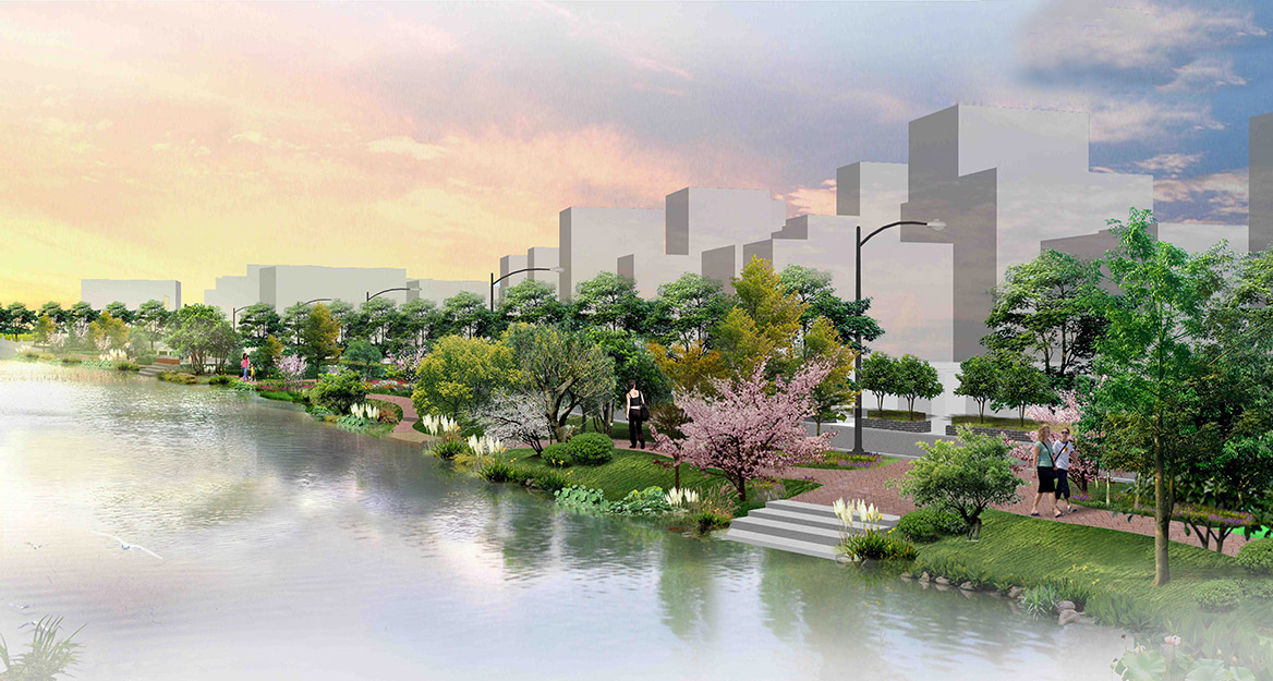 濱水景觀優化設計