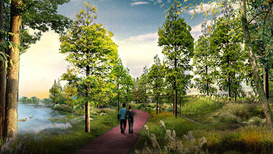 濱水園林景觀的主要生態設計