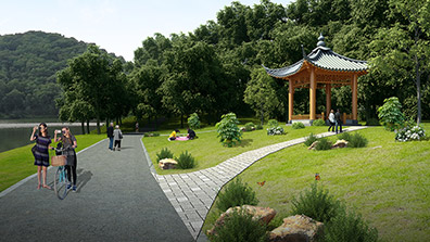 園林設計中（zhōng）草坪的構成類型