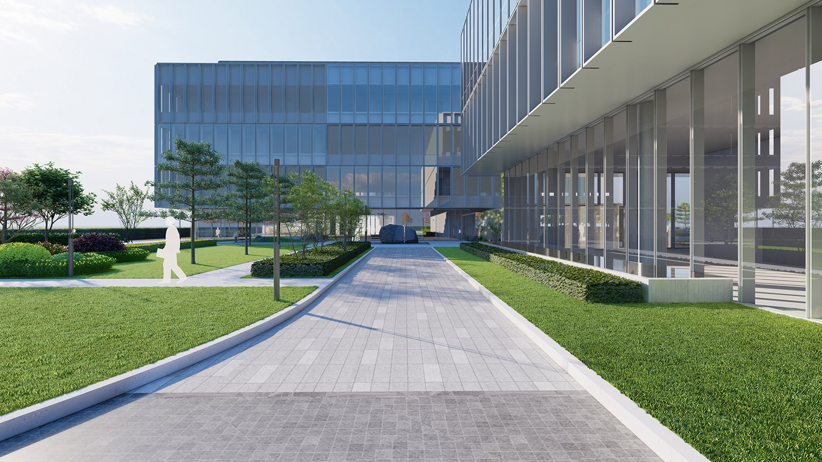 工業廠區園林綠化設計