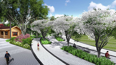 優化公園綠地景觀規劃中的色彩設計措施