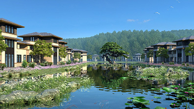 淺談風水格局（jú）在建築園林規劃設（shè）計中的應用