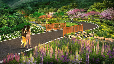 旅遊景（jǐng）區的植物選（xuǎn）擇原則與方法