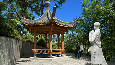 地（dì）域特（tè）色的（de）園林景觀設計要注意景觀小品的設置（zhì）