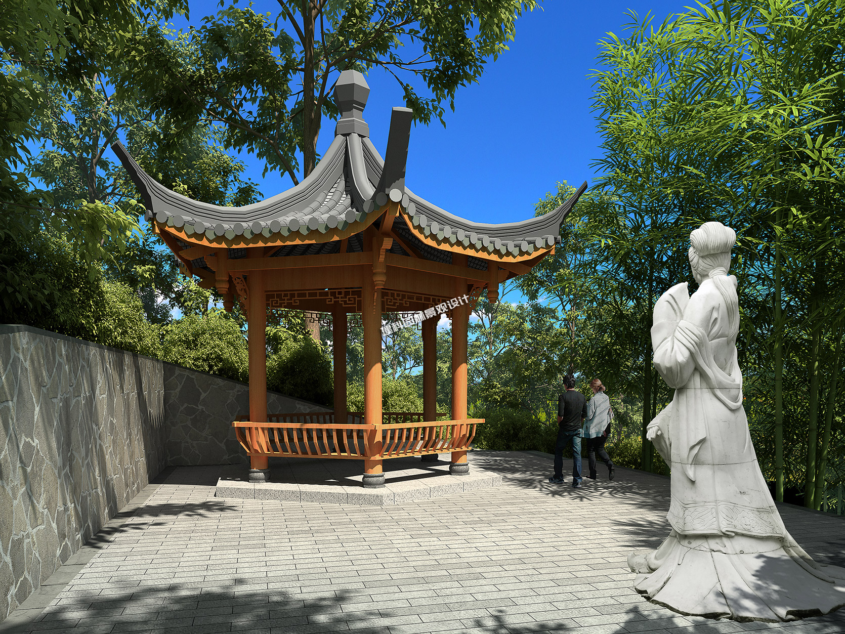 地域特色的園林景觀設計要注意（yì）景觀（guān）小品的設置