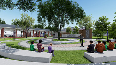 海綿（mián）城市理念運用於校園景觀設計中的意義