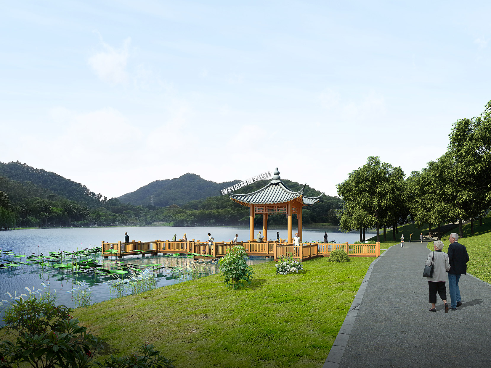 園林景（jǐng）觀設計藝術表達形式