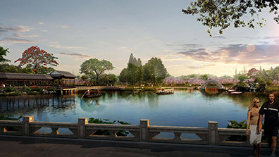 城市濕地景觀設（shè）計的主要目標和基本原則