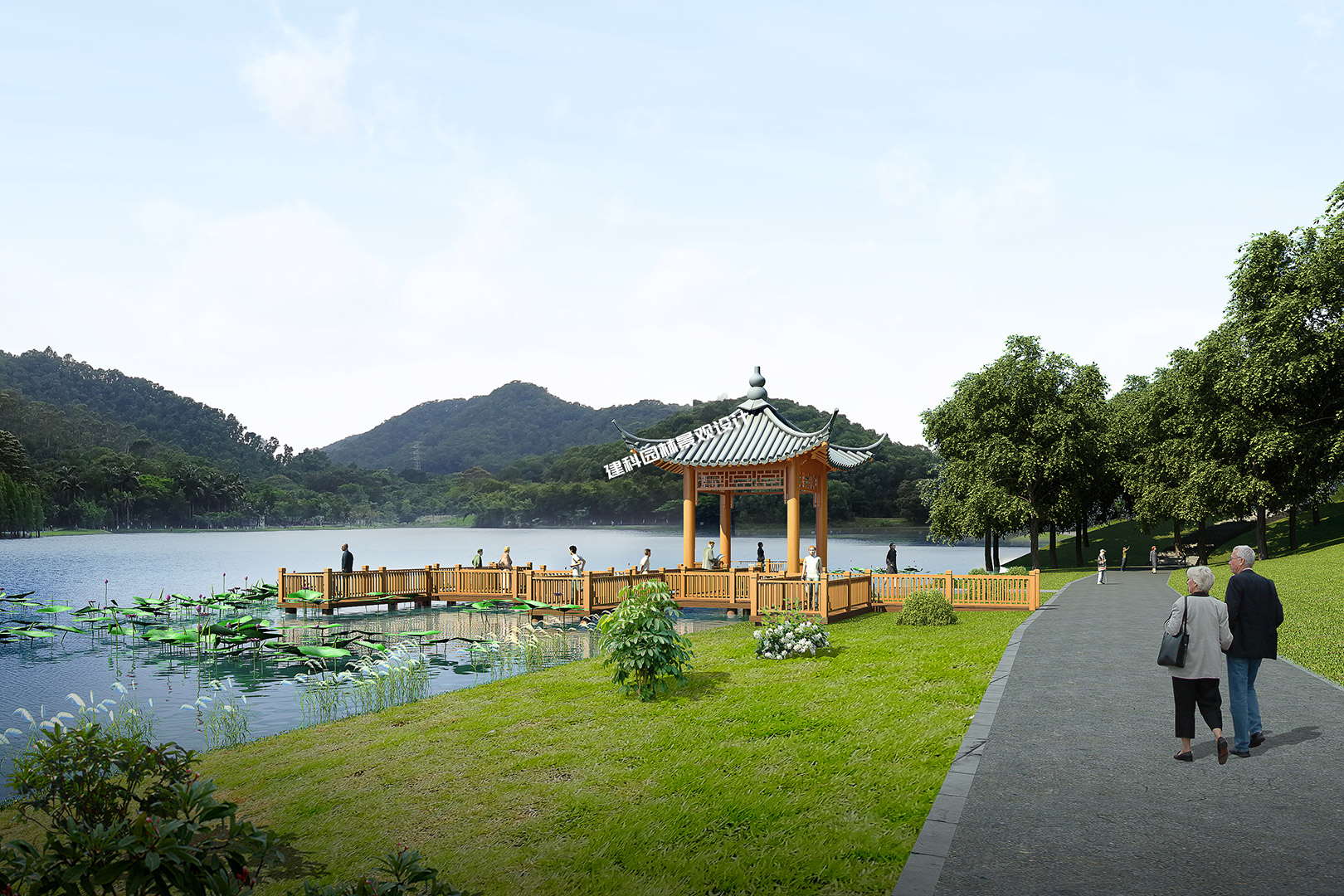 現代園林景觀設計的過程中對（duì）於色彩方麵的（de）注意事項