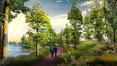 海綿（mián）城市理念在公（gōng）園景觀（guān）設計中的（de）具體應用