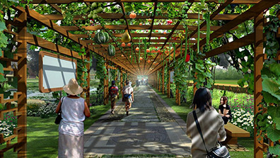 農業（yè）園區休閑景觀設（shè）計的重點