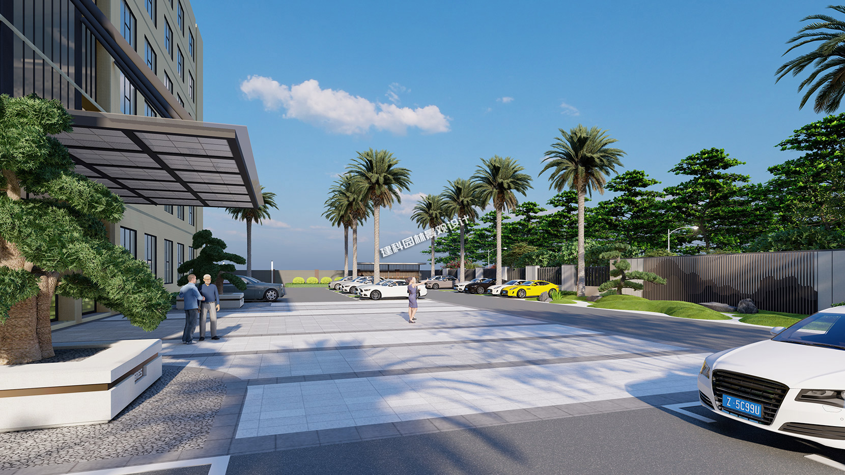 廠區景觀規劃設計的（de）指導思（sī）想及設（shè）計特點