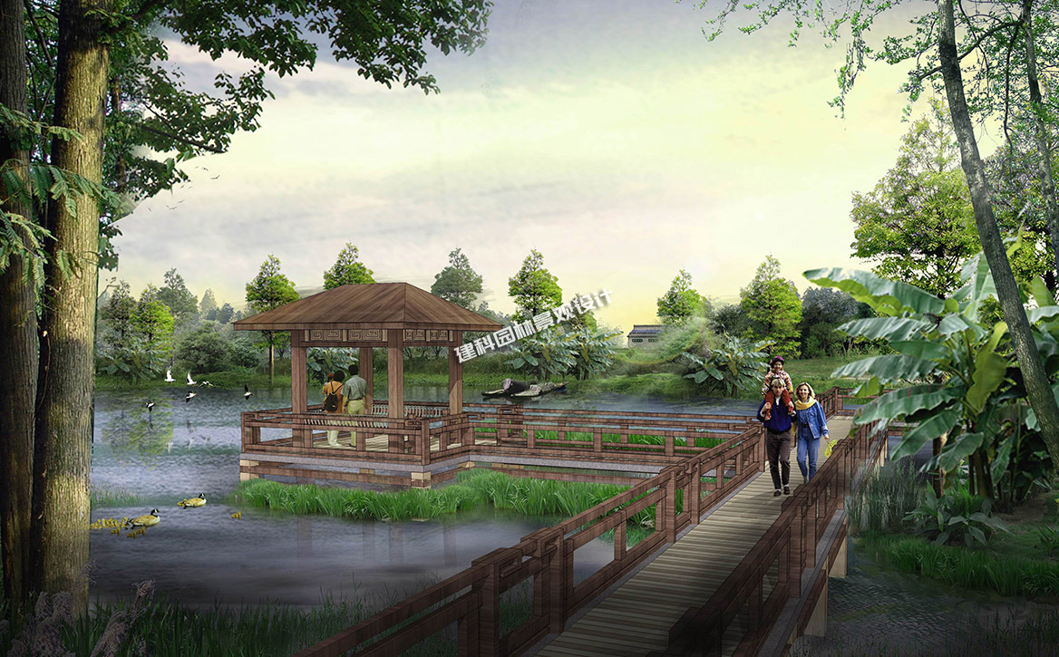 城市生態濕地公園規劃設計要點