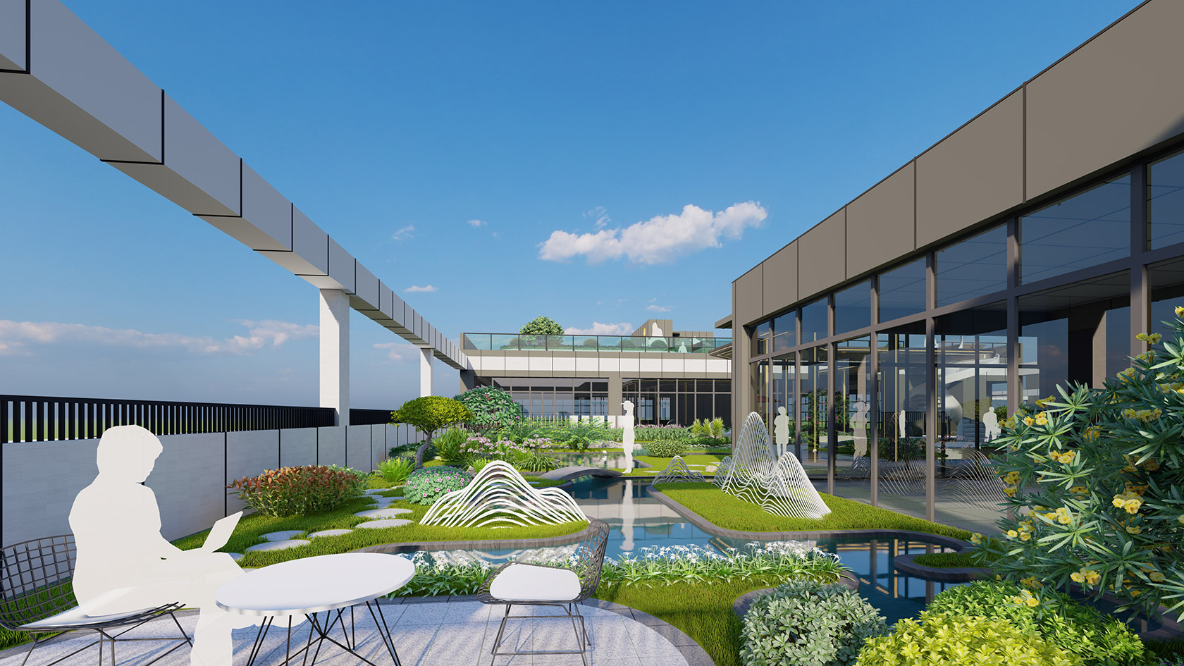 淺談綠色建築技術與園林（lín）景觀的融（róng）合