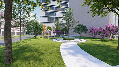 工廠景觀綠化設計的核心特點