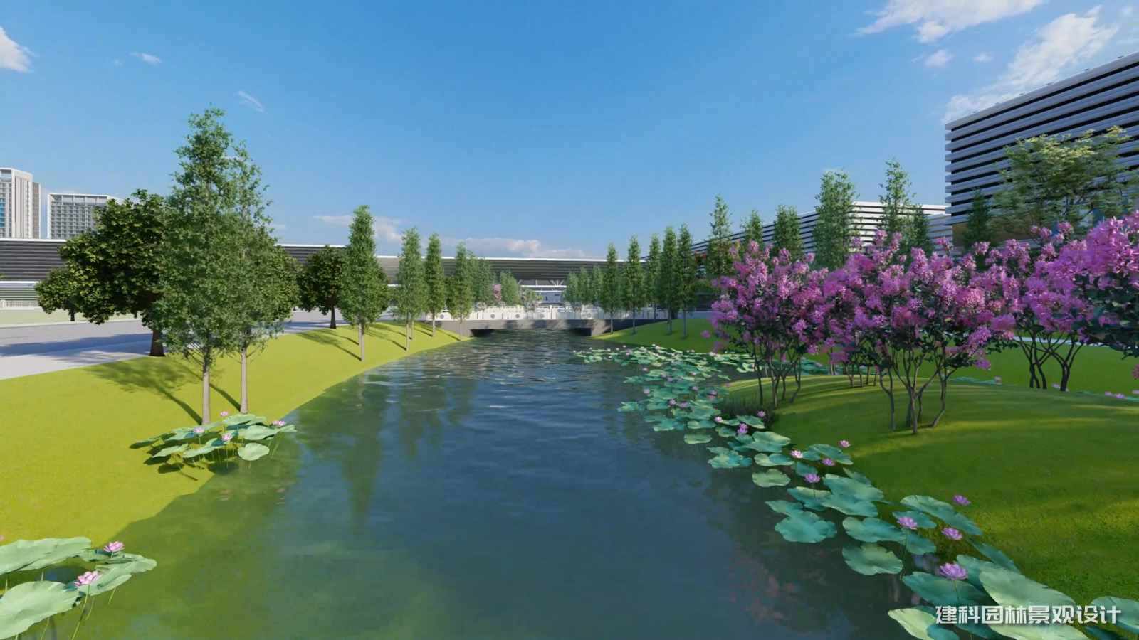 廠區景觀綠化設計是營造綠（lǜ）色健康未來工廠的重要（yào）舉措