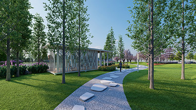 海綿城市理論在（zài）園林景觀綠化工程設計中的應用（yòng）重點