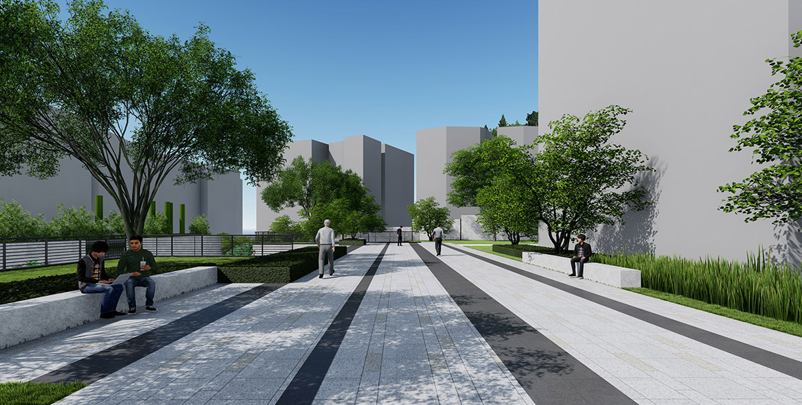 林安財（cái）富中心景觀方案設計5