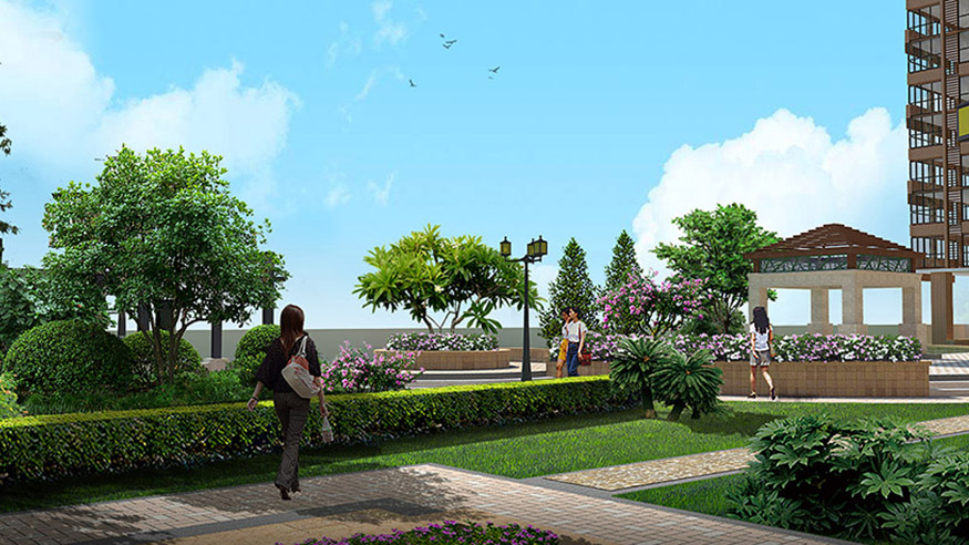 連州現代（dài）國（guó）際廣場景觀設計