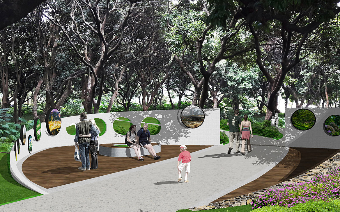 休憩廣場改造節點