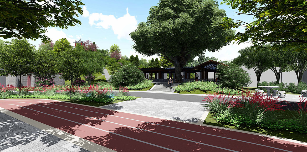 屋頭山北部登山出入（rù）口建設