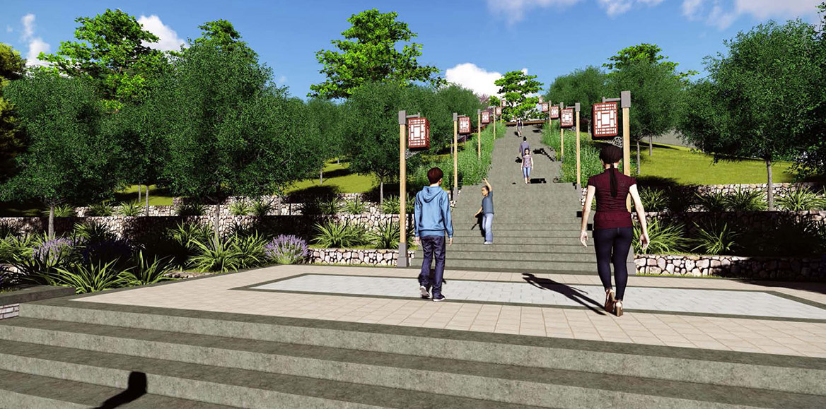 屋頭山登山路（lù）徑建設