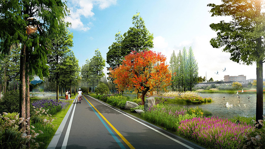 水鄉特色村建設新基村