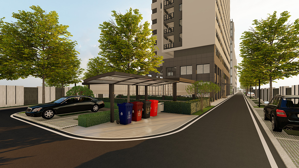 科技公司景觀設（shè）計效果圖5