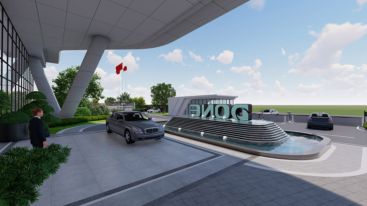 產業園區景觀設計案例1