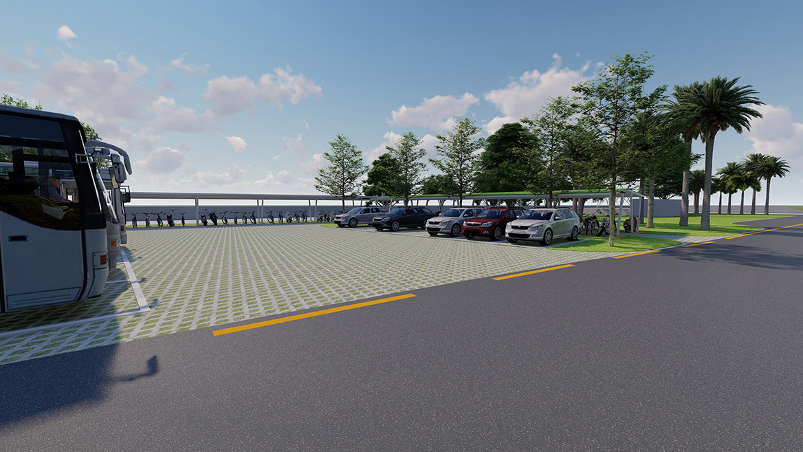 工業園沿江區域美化項目景觀設計案（àn）例11