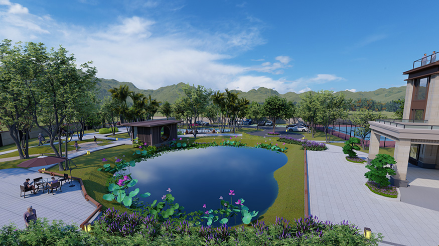 別墅區景觀設計