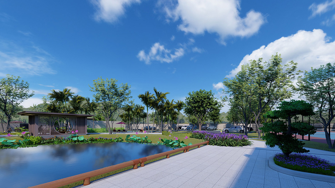 別墅區景觀設計案例7