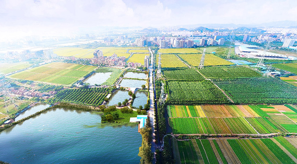 觀光農業園鳥瞰圖