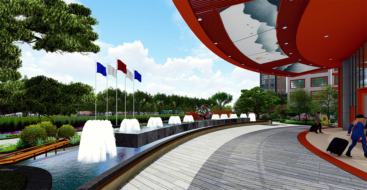 旅遊度假酒店景觀設計