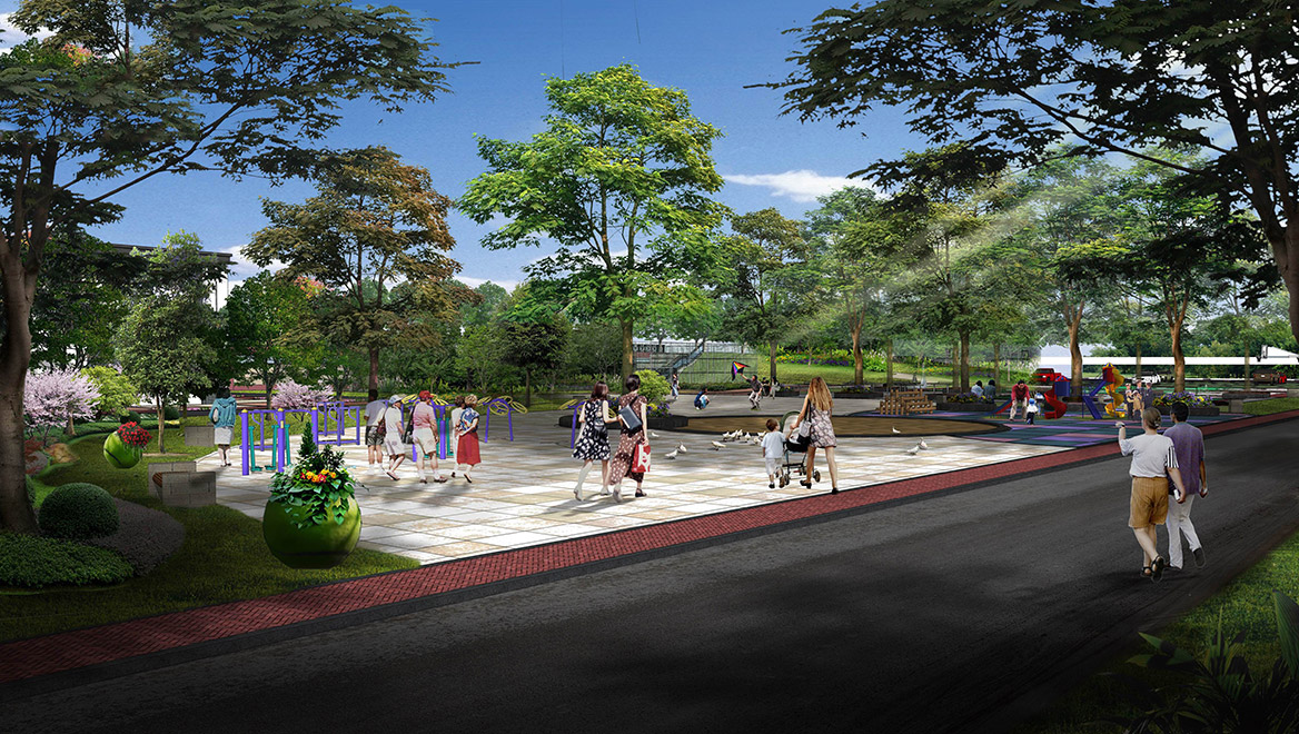 廣場景觀總（zǒng）體（tǐ）規劃設計2