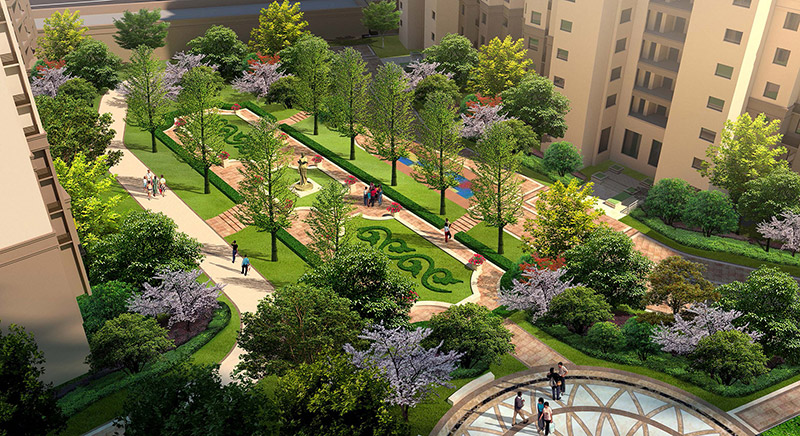 商業（yè）小區園林景觀設（shè）計