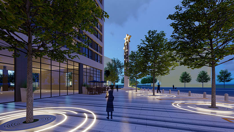 產（chǎn）業園區內園林（lín）景觀設計