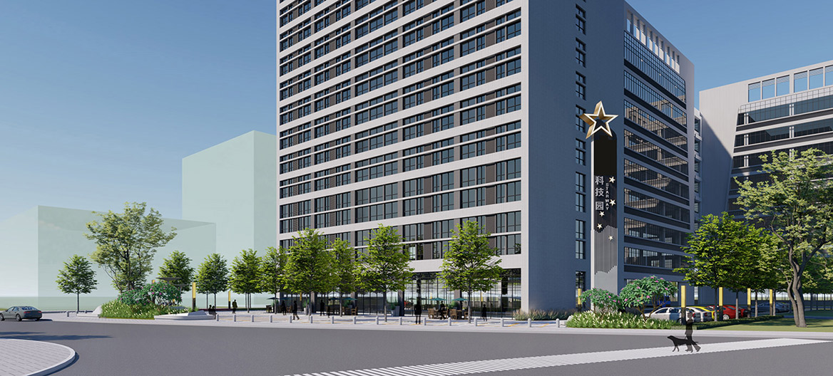 星河科技景觀設（shè）計效果圖4